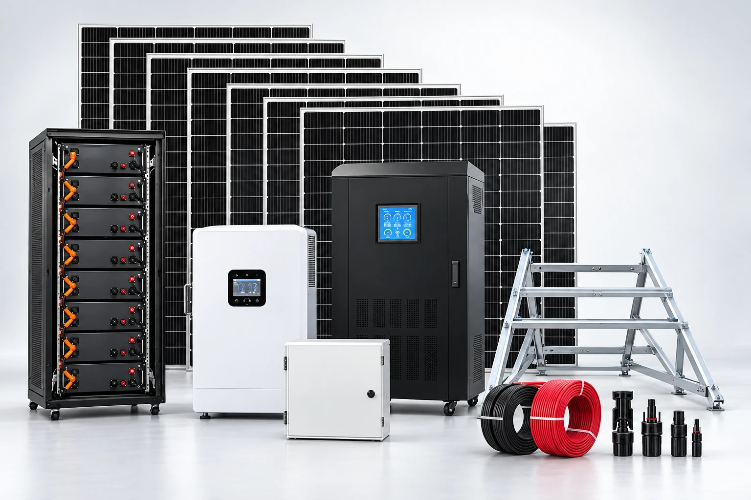 40kW 离网太阳能发电系统套装
